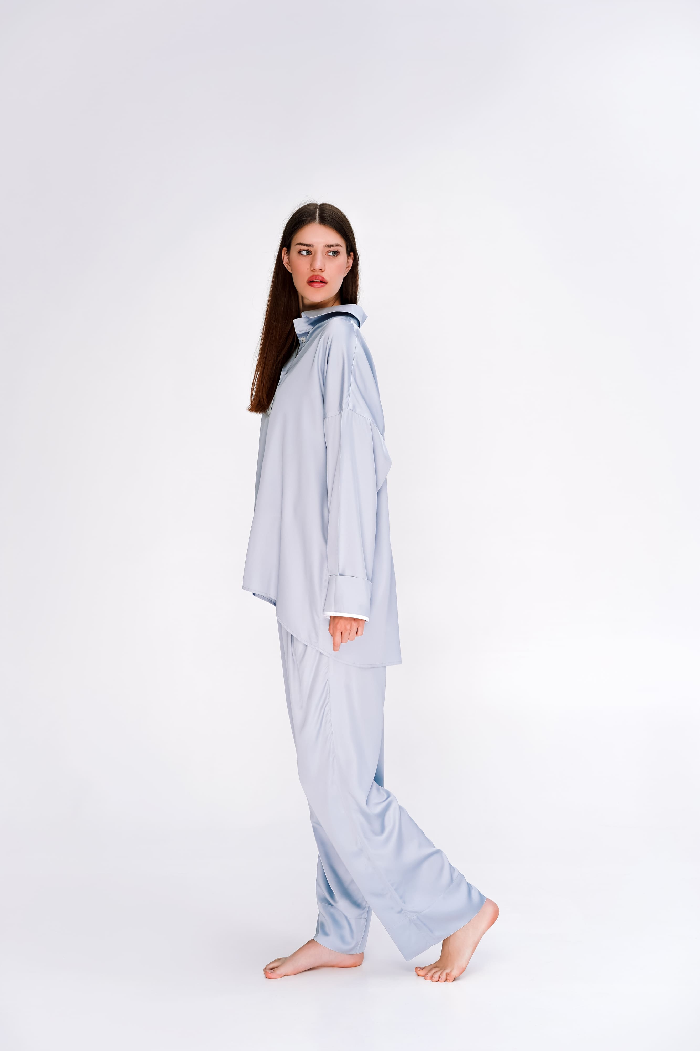 домашній костюм light blue блакитний  4